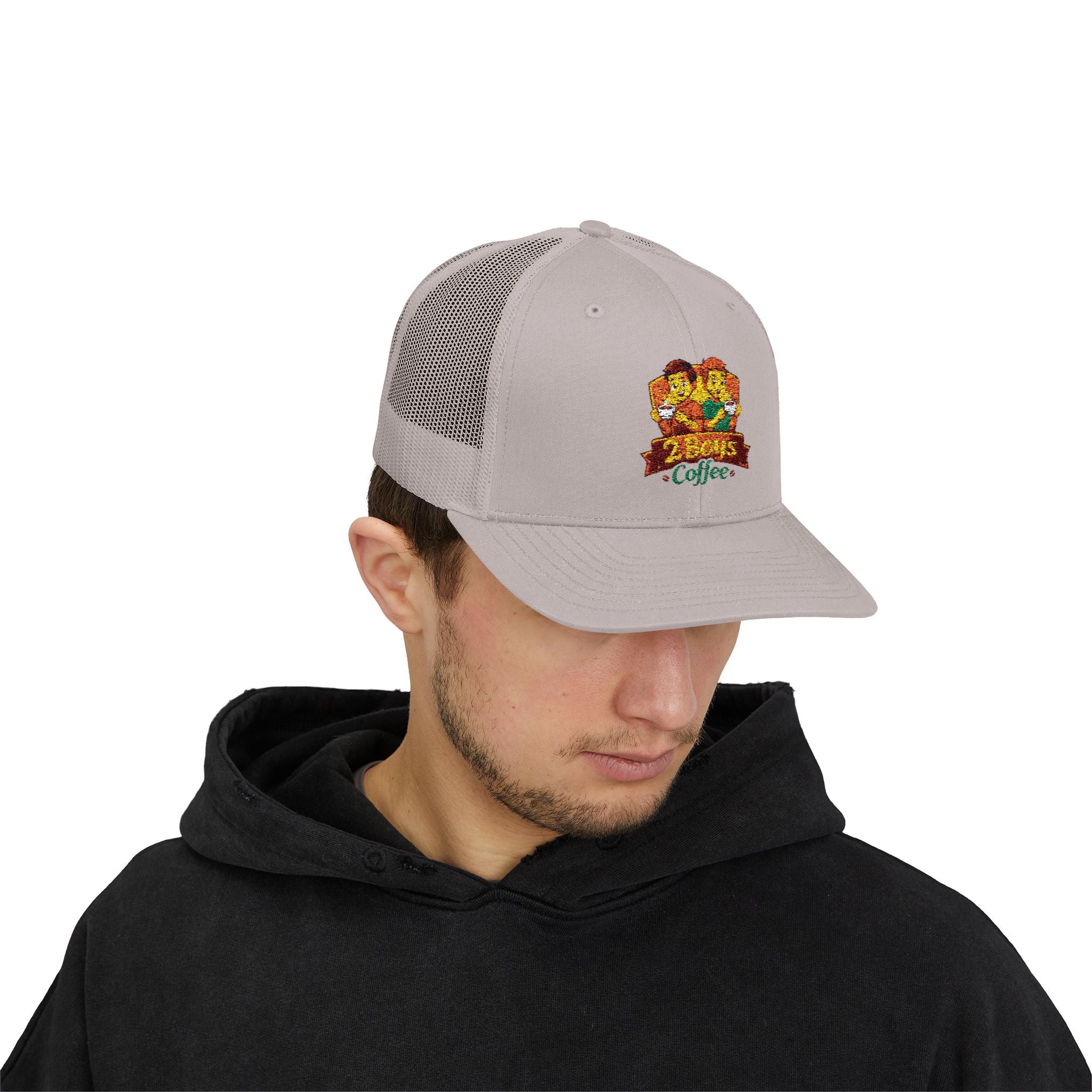 Floral Coffee Logo Hat
