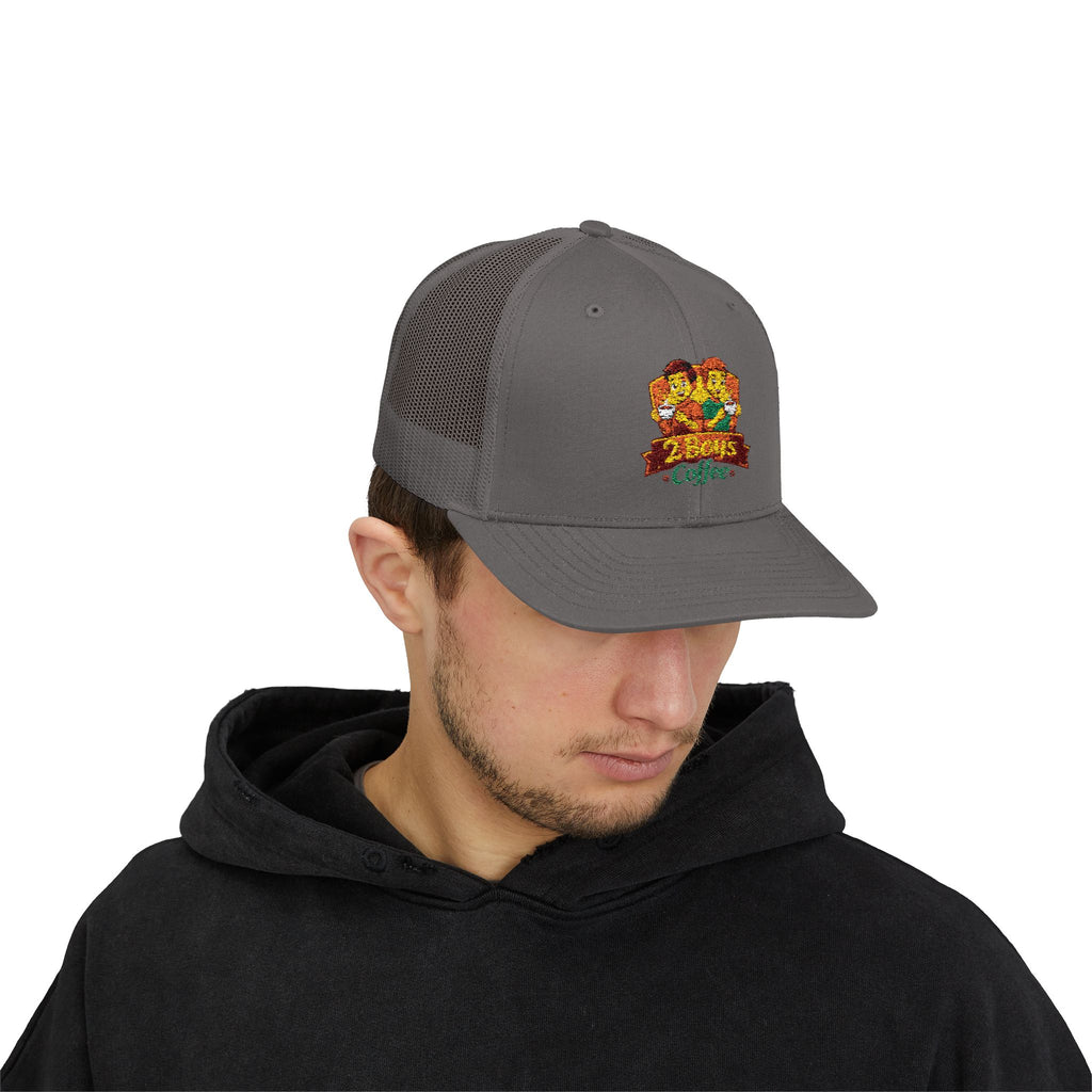 Floral Coffee Logo Hat