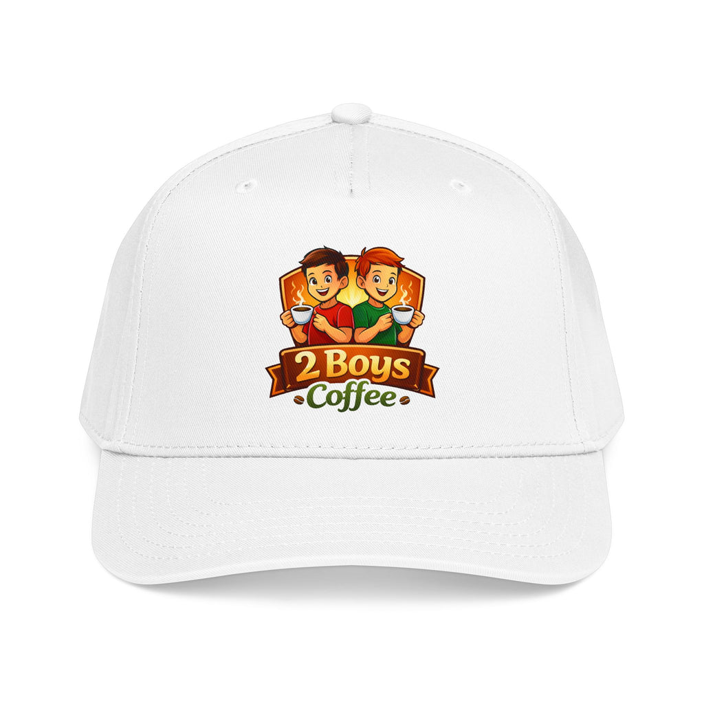 2 Boys Coffee Baseball Cap