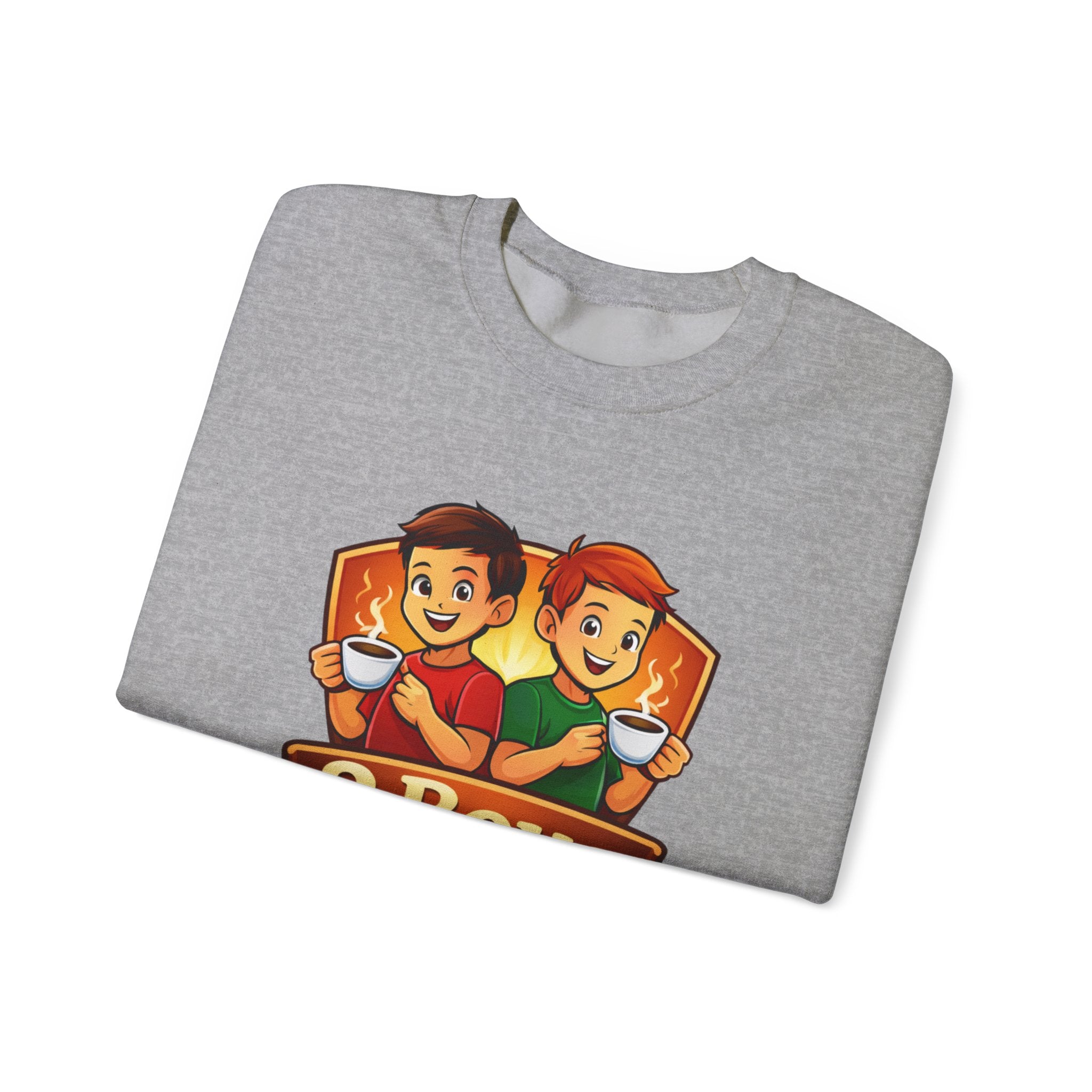 2 Boys Coffee Sweatshirt