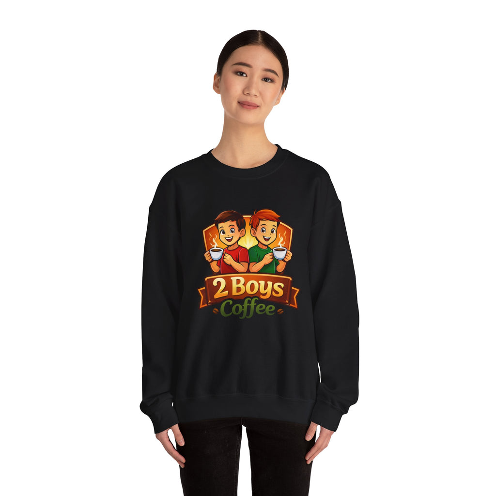 2 Boys Coffee Sweatshirt