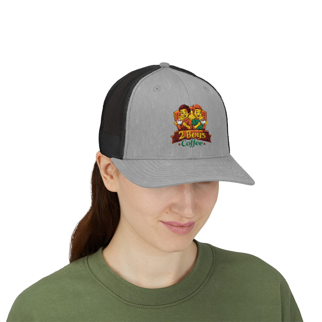 Floral Coffee Logo Hat