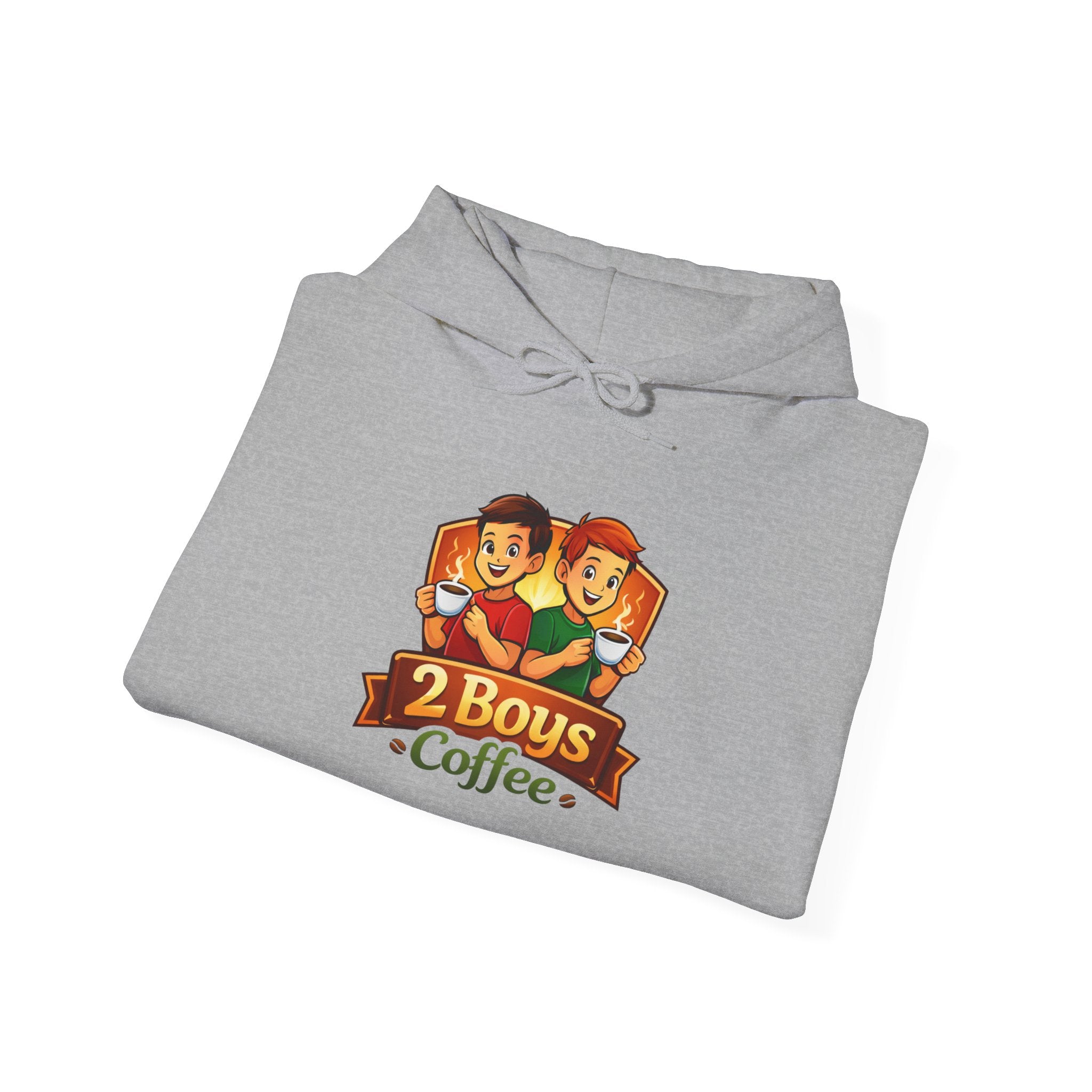 2 Boys Coffee Hoodie