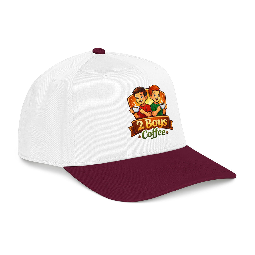 2 Boys Coffee Baseball Cap