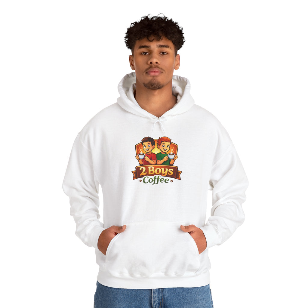 2 Boys Coffee Hoodie