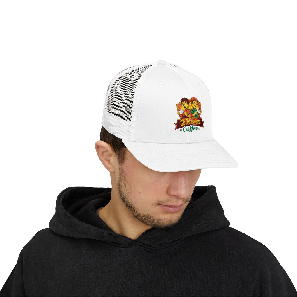 Floral Coffee Logo Hat