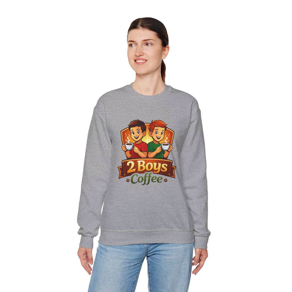 2 Boys Coffee Sweatshirt