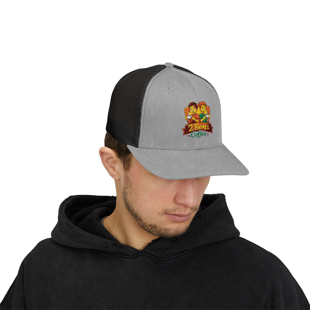 Floral Coffee Logo Hat