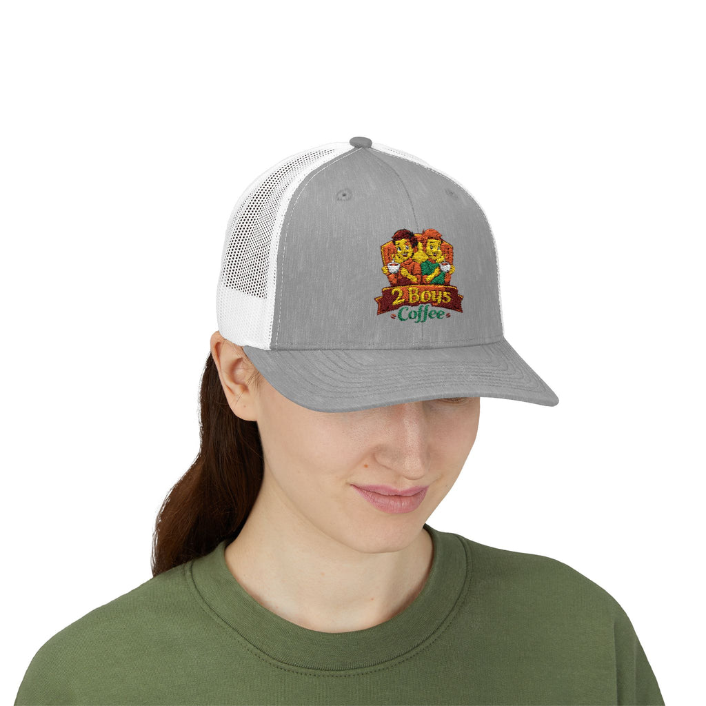 Floral Coffee Logo Hat