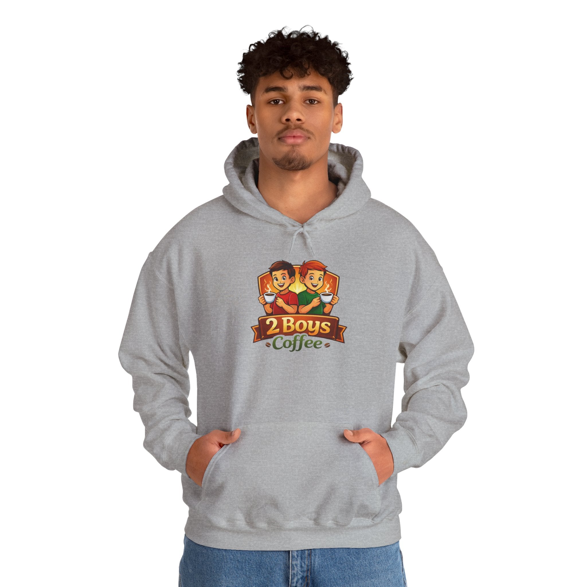2 Boys Coffee Hoodie