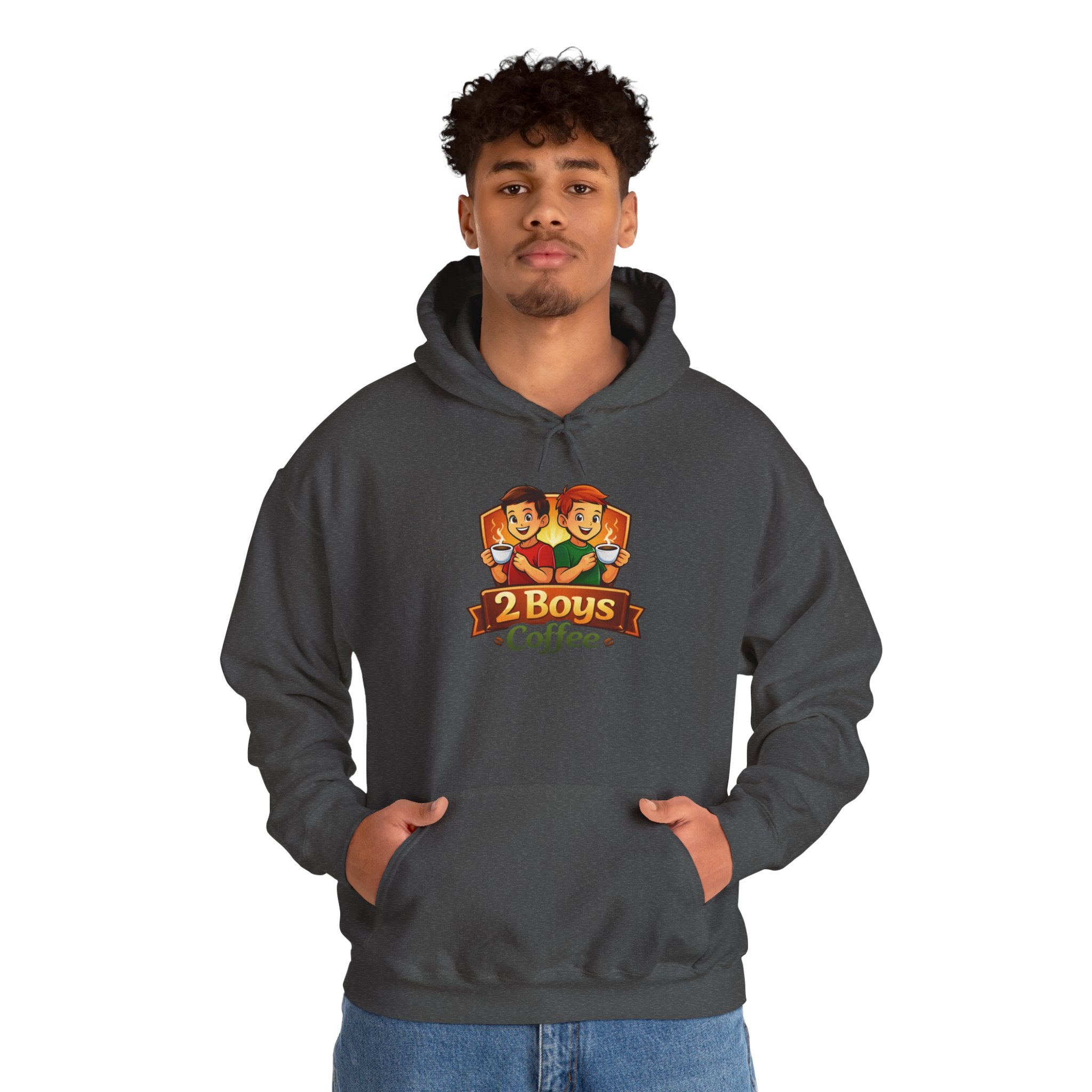 2 Boys Coffee Hoodie