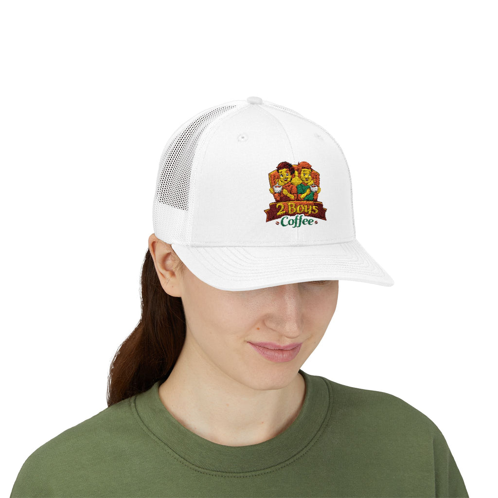 Floral Coffee Logo Hat