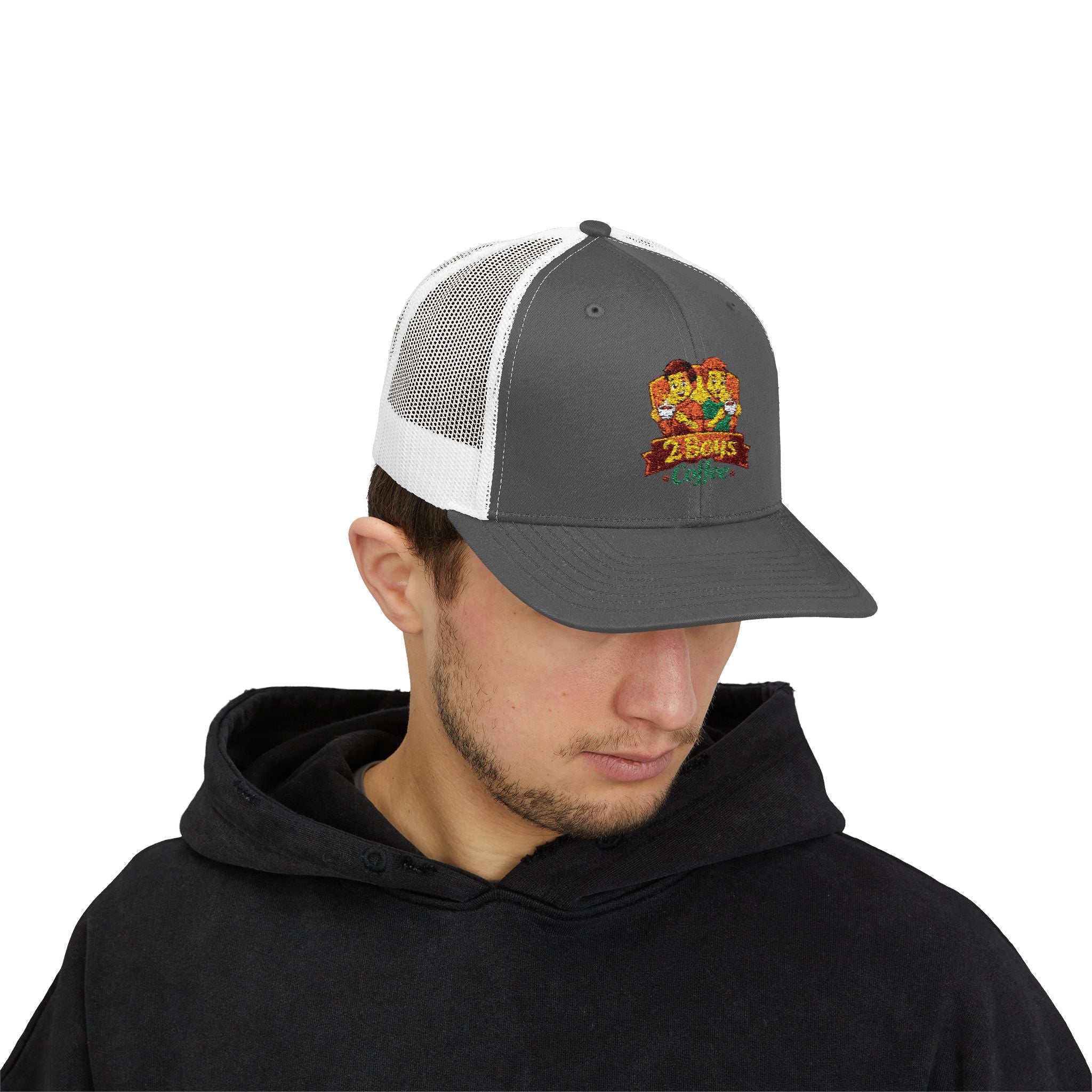Floral Coffee Logo Hat