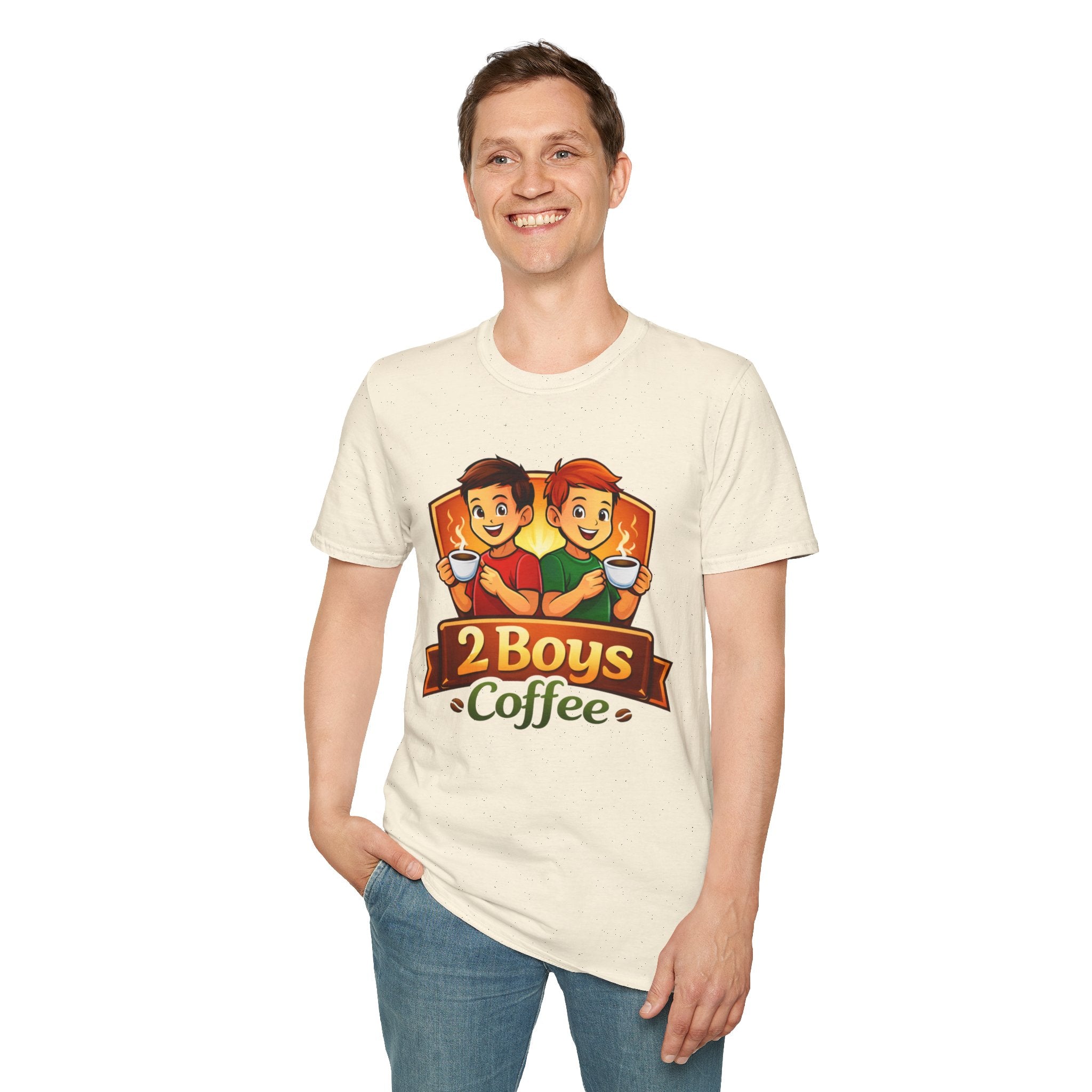 2 Boys Coffee T-Shirt