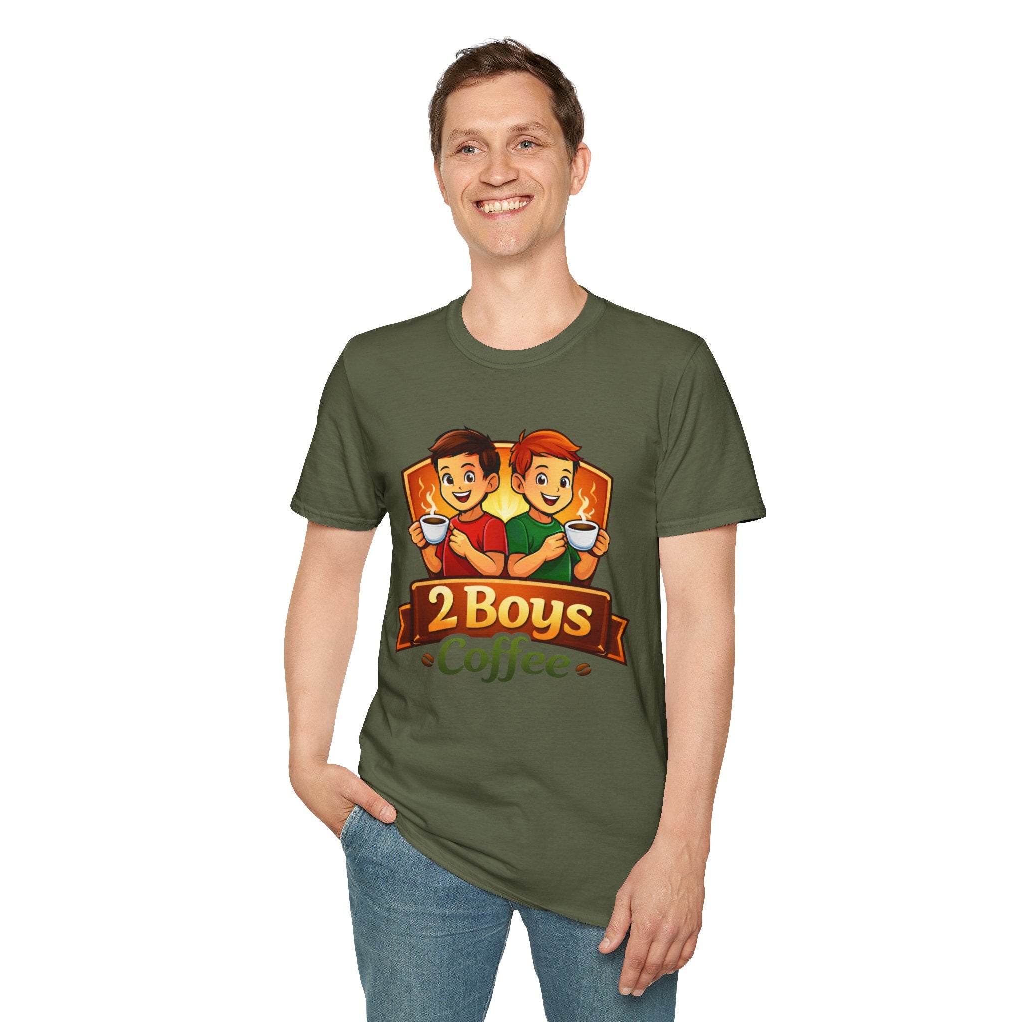 2 Boys Coffee T-Shirt