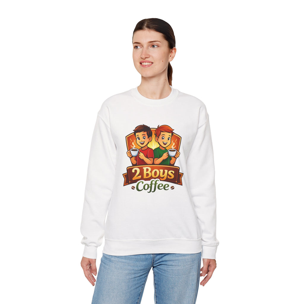 2 Boys Coffee Sweatshirt