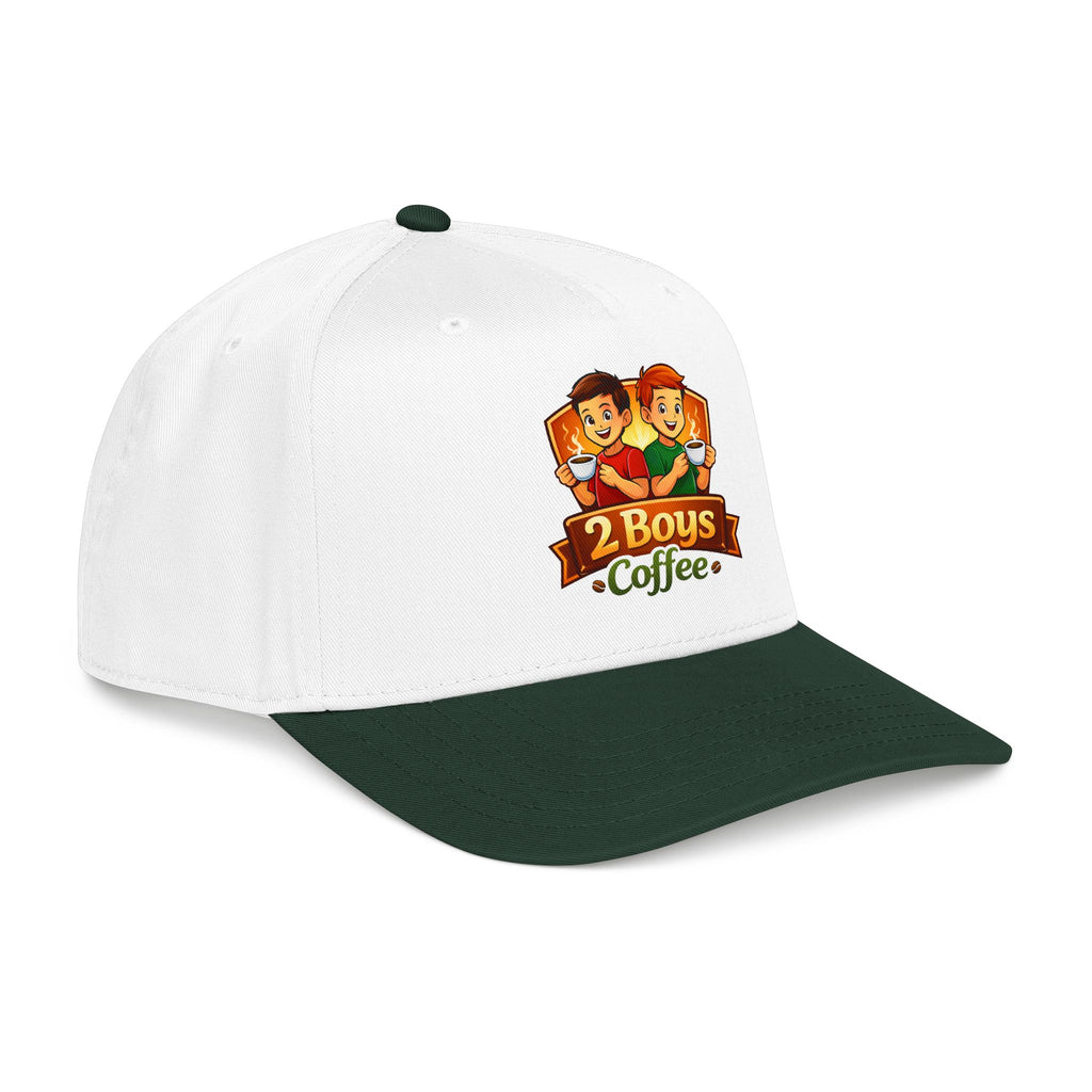 2 Boys Coffee Baseball Cap