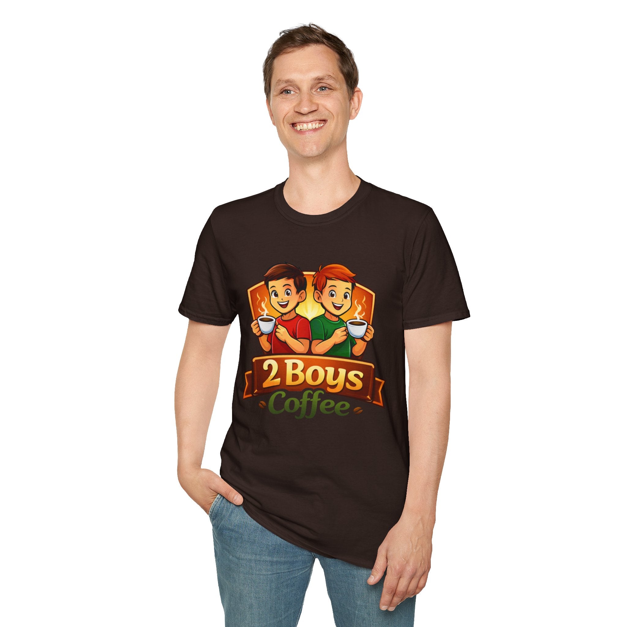 2 Boys Coffee T-Shirt