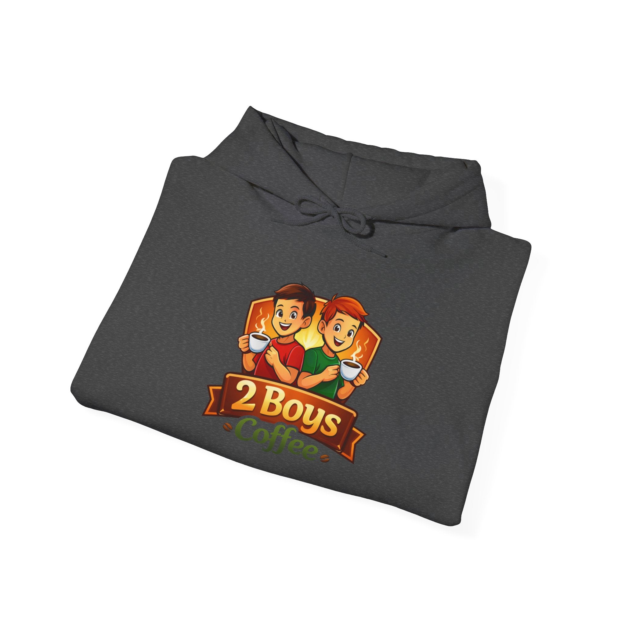 2 Boys Coffee Hoodie