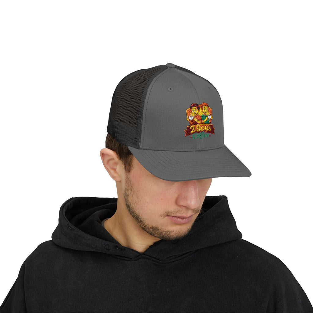 Floral Coffee Logo Hat