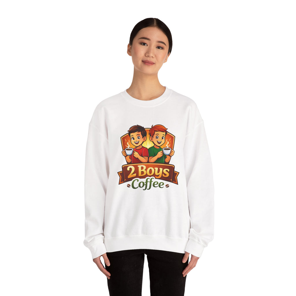 2 Boys Coffee Sweatshirt