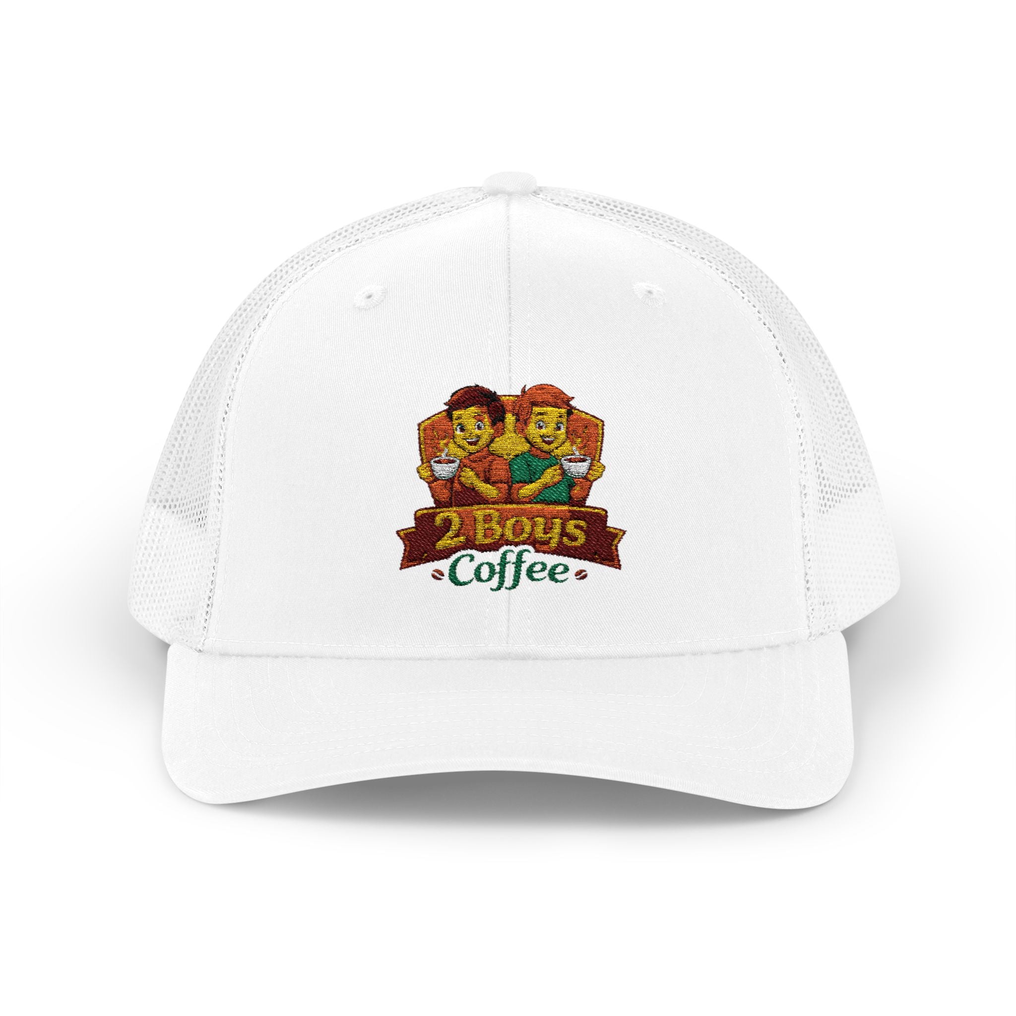 Floral Coffee Logo Hat