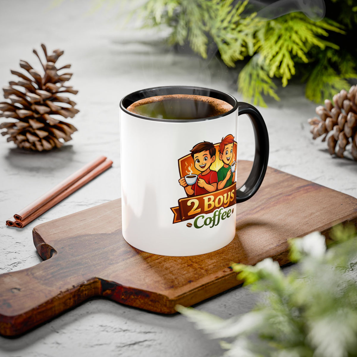 Mugs  2 Boys Coffee